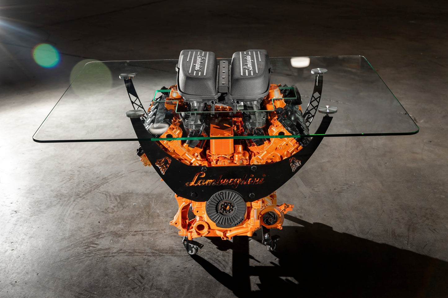 Lamborghini Huracan V10 Engine Coffee Table