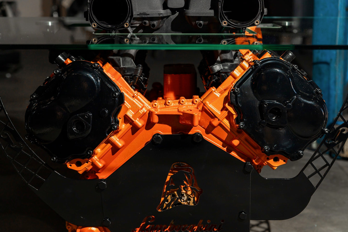 Lamborghini Huracan V10 Engine Coffee Table