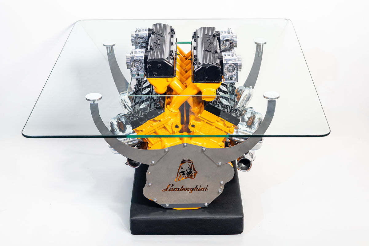 Lamborghini Murcielago V12 Engine Coffee Table