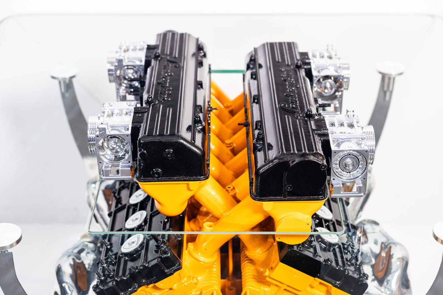 Lamborghini Murcielago V12 Engine Coffee Table