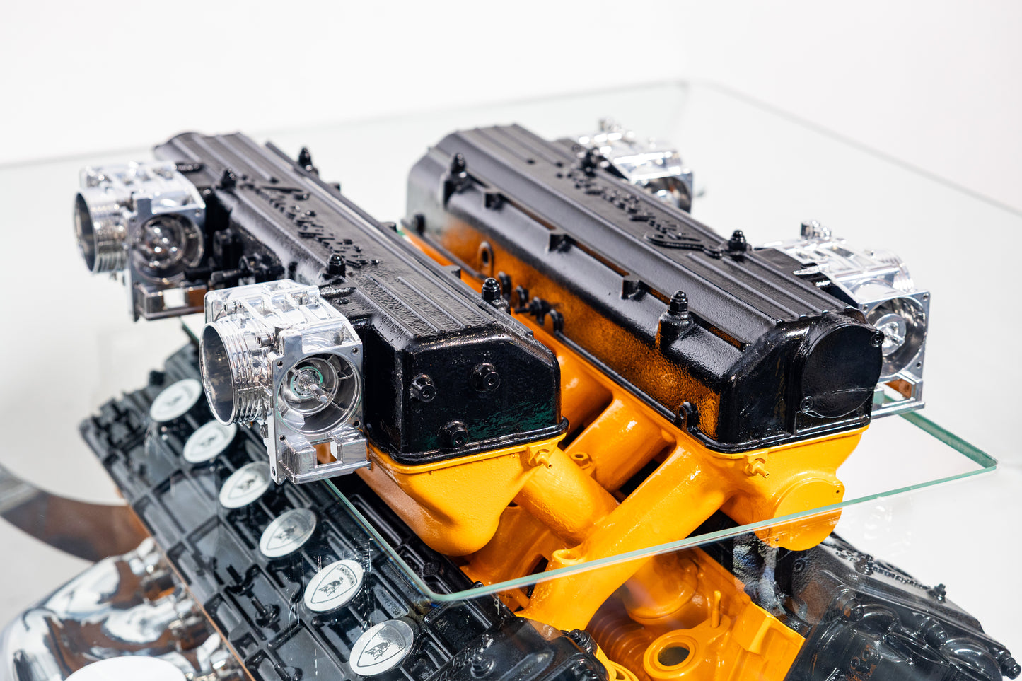 Lamborghini Murcielago V12 Engine Coffee Table