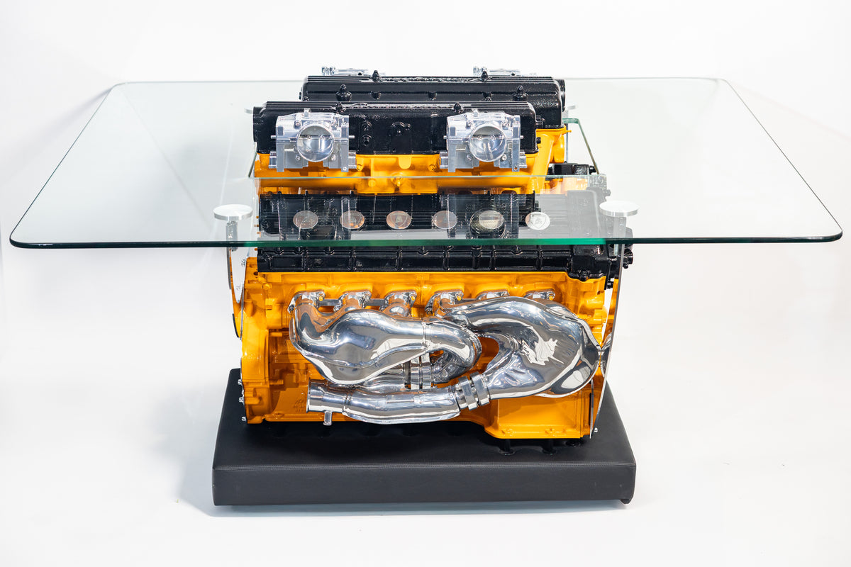 Lamborghini Murcielago V12 Engine Coffee Table