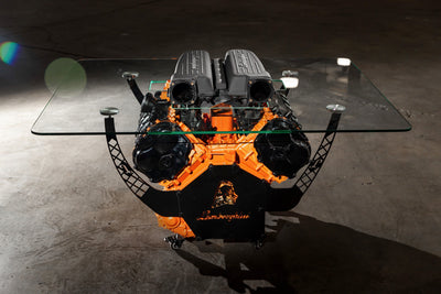 Lamborghini Huracan V10 Engine Coffee Table