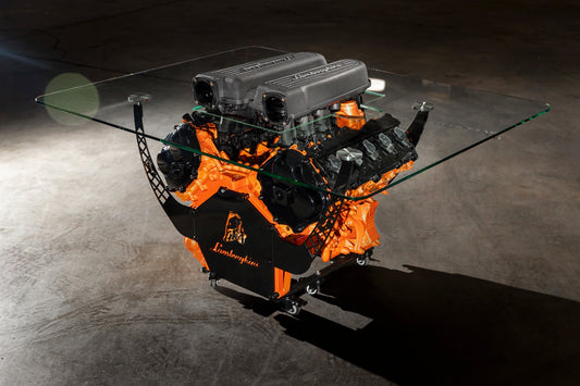 Lamborghini Huracan V10 Engine Coffee Table