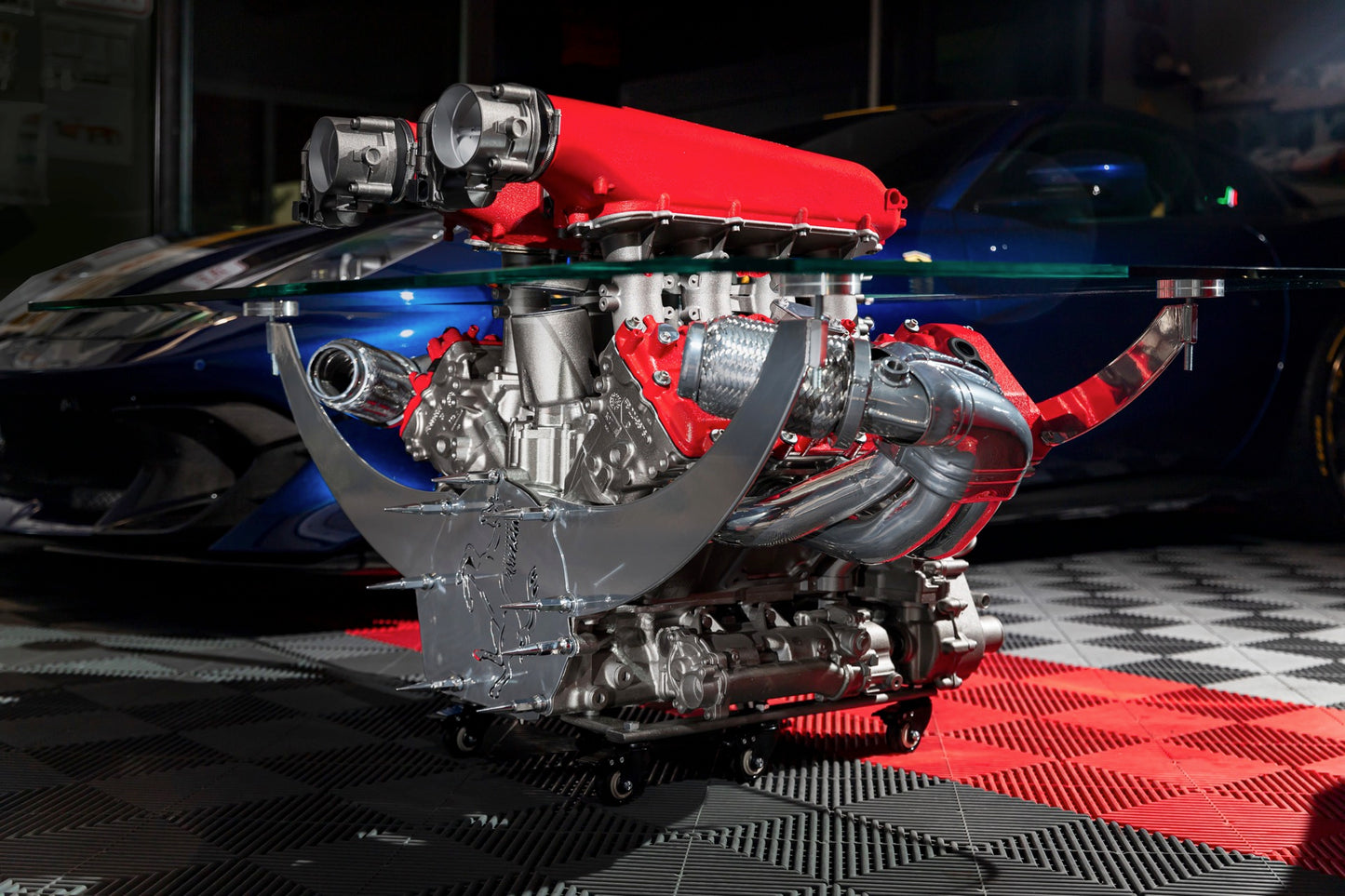 Ferrari 458 Engine Coffee Table