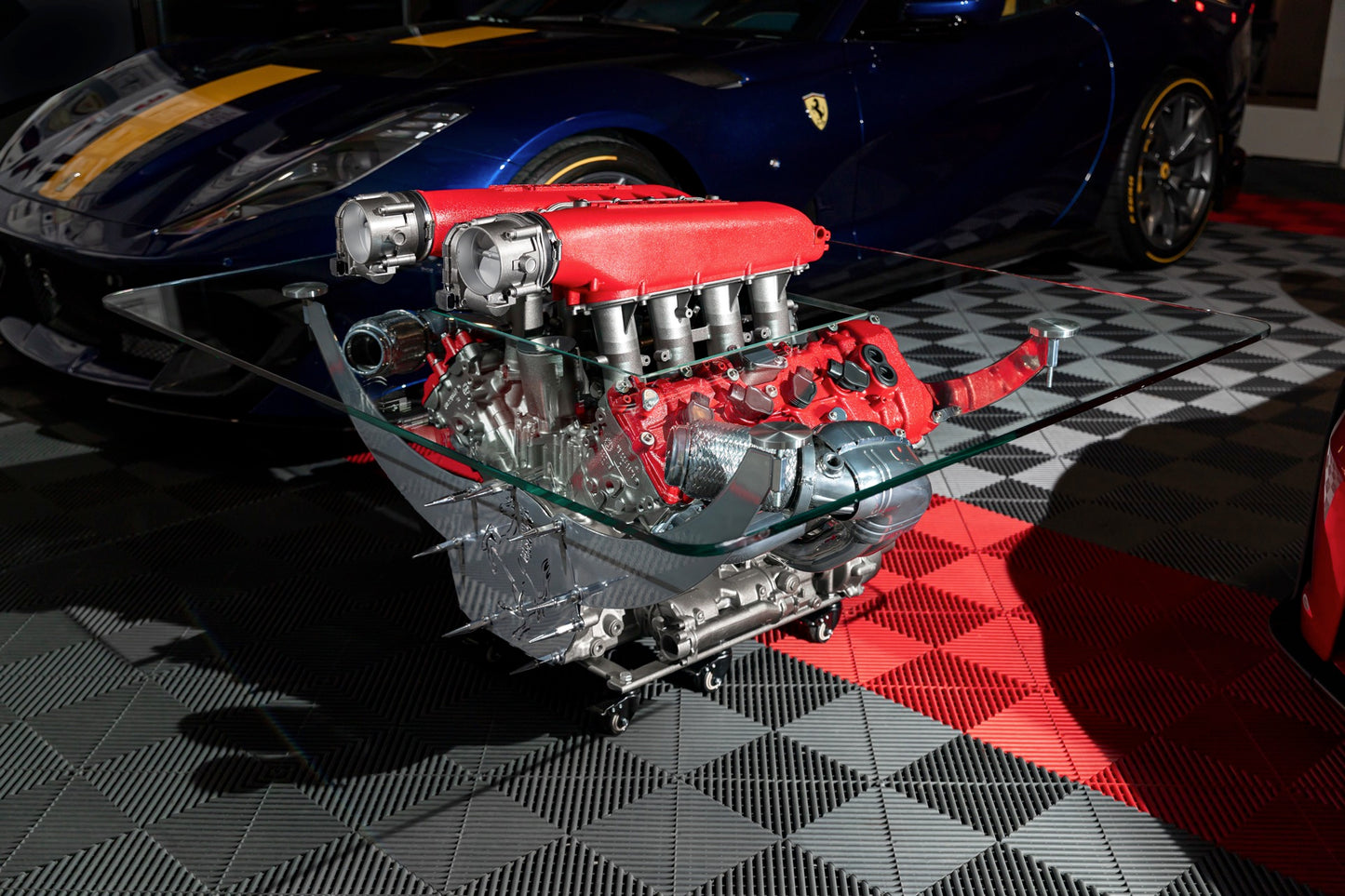 Ferrari 458 Engine Coffee Table