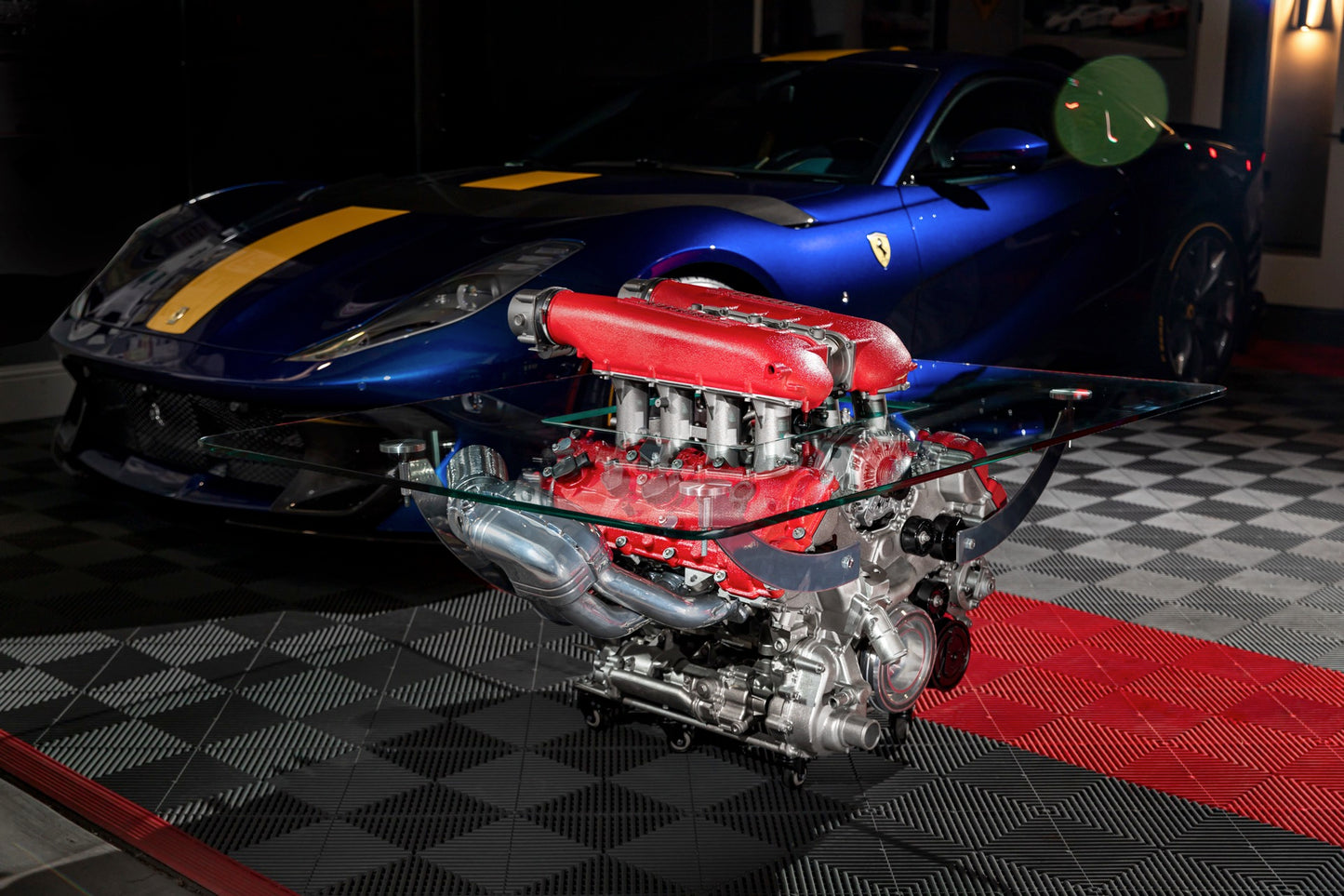 Ferrari 458 Engine Coffee Table