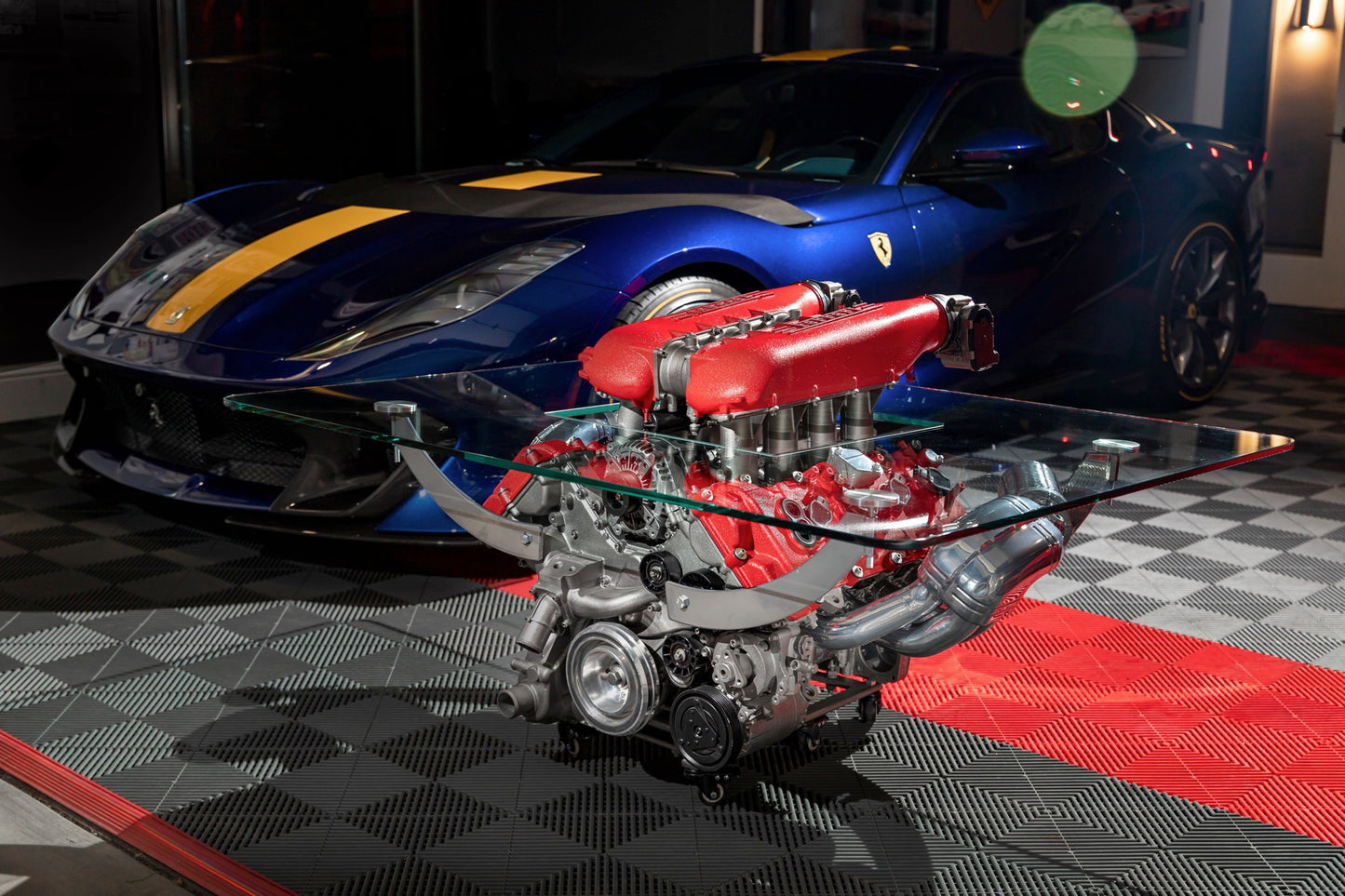 Ferrari 458 Engine Coffee Table