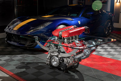 Ferrari 458 Engine Coffee Table