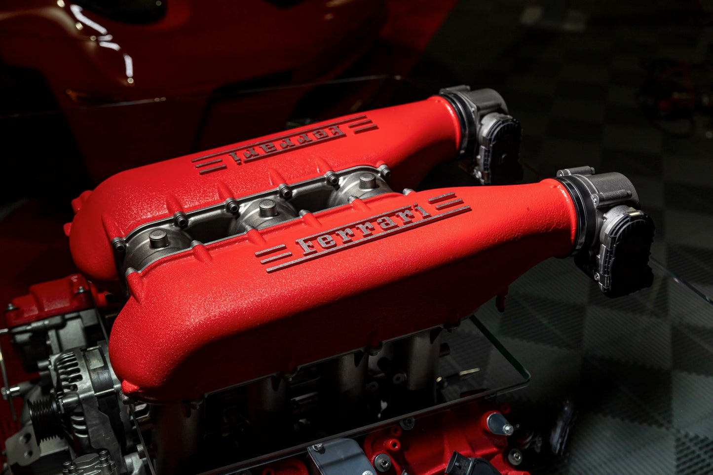 Ferrari 458 Engine Coffee Table