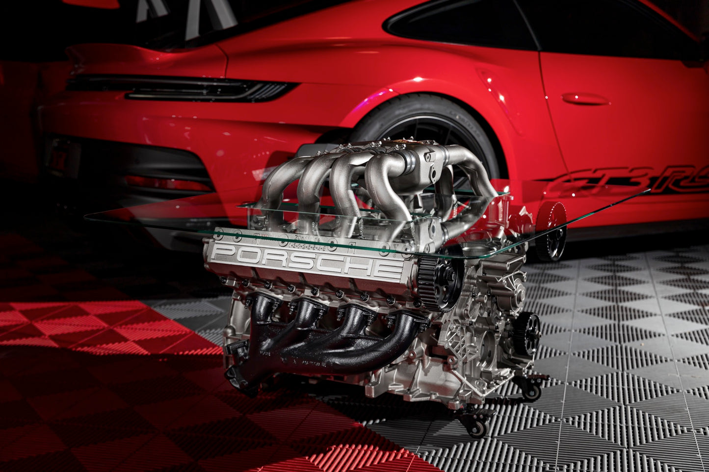 Porsche 928 Engine Coffee Table
