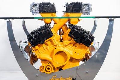 Lamborghini Murcielago V12 Engine Coffee Table